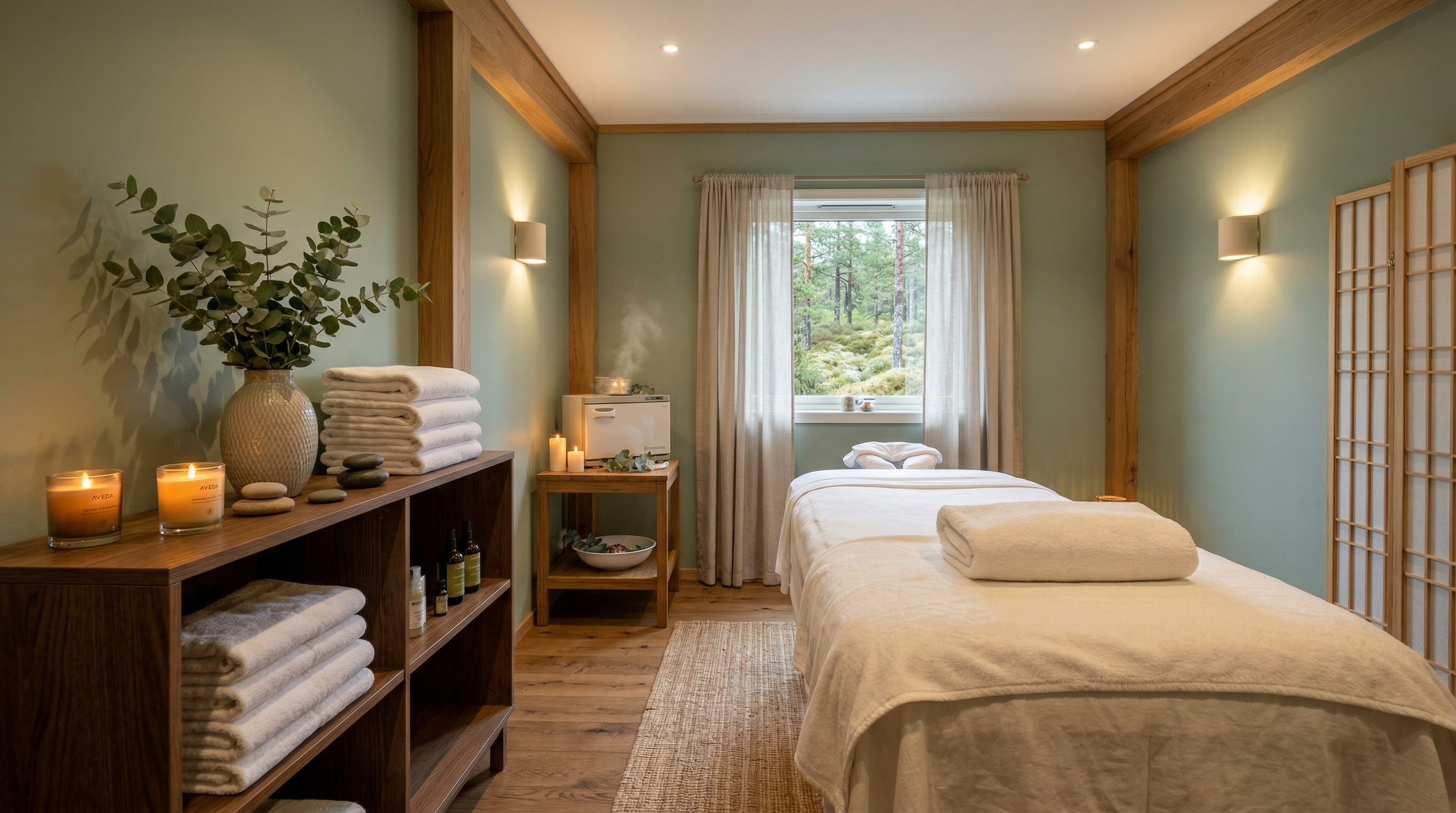 Skjønnhetssalong og spa-opplevelse